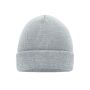 Knitted Cap light grey melange one size