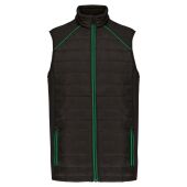 black/kelly green