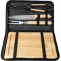 Barbecueset Kathleen | Rvs | 4 st | Polyester hoes - zwart