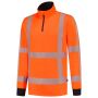 Zip Sweater RWS Revisible 303701 Fluor Orange 3XL