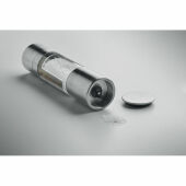 MOLIN - 2-in-1 zout- en pepermolen - Zilver