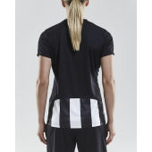 *Progress stripe jersey wmn black/white xxl