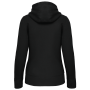 Damessweater met rits en capuchon Black XS