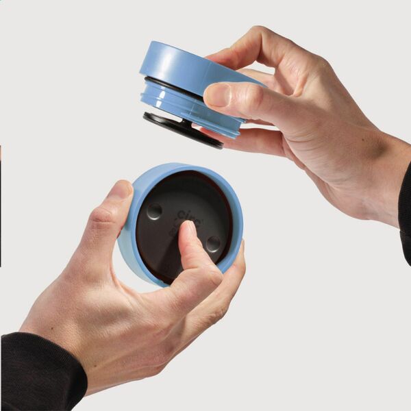 Circular&Co Recycled Coffee Cup 227 ml Kaffeebecher - grau blau Circular&Co Recycled Coffee Cup 227 ml Kaffeebecher - grau blau