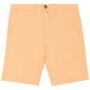 Ecologische chinobermuda heren pastel apricot 34 NL (36 FR)