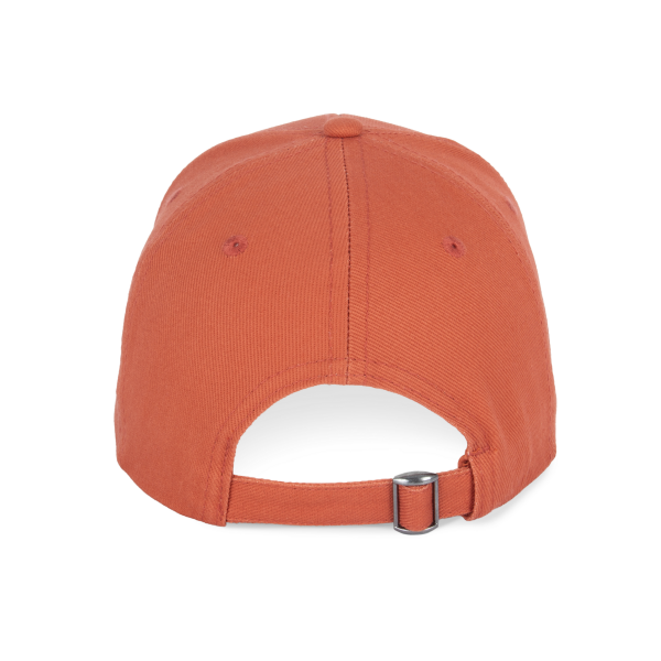 Ecologische uniseks pet met 6 panelen Burnt Brick One Size Ecologische uniseks pet met 6 panelen Burnt Brick One Size