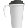 Brite-Americano® grande 350 ml insulated mug - White/Grey Brite-Americano® grande 350 ml insulated mug - White/Grey