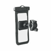 SOSTENER - Telefoonhouder fietshoesje van PVC - Zwart
