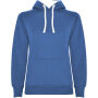Urban hoodie voor dames - Koningsblauw/Wit - roly-S Urban hoodie voor dames - Koningsblauw/Wit - roly-S