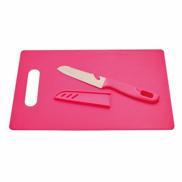 SUNNY - Snijplank en roestvrijstalen mes