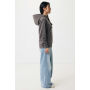 IQONIQ Yoho gerecycled katoen relaxed hoodie, antraciet (XS)