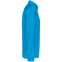 Overhemd in onderhoudsvriendelijk polykatoen-popeline heren Bright Turquoise 4XL