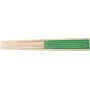 Bamboe handwaaier Elio lime Bamboe handwaaier Elio lime