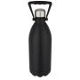 Cove 1,5 liter vacuüm geïsoleerde roestvrijstalen fles - Zwart