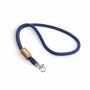 Polyester koord-keycord met bamboe plaatje