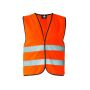 SAFETY VEST "WOLFSBURG, ORANGE, 6XL, KORNTEX