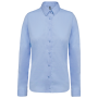 Damesblouse in popeline met lange mouwen Bright Sky S