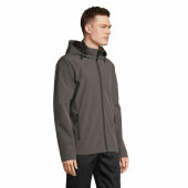 RACE HOODED MEN - RACE MEN HOODED JACKET - XXL - Houtskool Grijs RACE HOODED MEN - RACE MEN HOODED JACKET - XXL - Houtskool Grijs