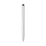 Kymi RCS certified recycled aluminium pen with stylus, silver