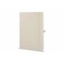 PU-Notitieboekje Sora A5 - Beige