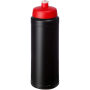 Baseline® Plus grip 750 ml sportfles met sportdeksel - Zwart/Rood Baseline® Plus grip 750 ml sportfles met sportdeksel - Zwart/Rood