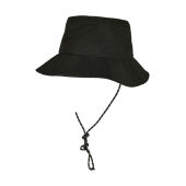 Adjustable Flexfit Bucket Hat - Black - One Size Adjustable Flexfit Bucket Hat - Black - One Size