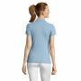 PASSION - PASSION dames polo 170g - L - Sky Blue Pique