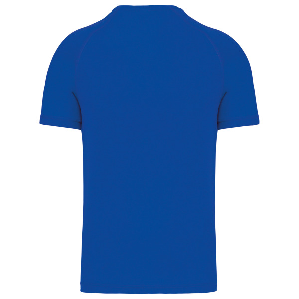 Heren-sport-t-shirt V-hals Sporty Royal Blue XXL
