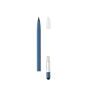 Aluminium inktloze pen met gum, blauw