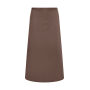 Basic Bistro Apron - Light Brown - One Size Basic Bistro Apron - Light Brown - One Size