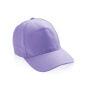 Impact AWARE™ 5 panel 280gr recycled katoenen cap, lavender