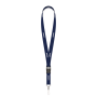 Afneembare polyester lanyard in Pantone-kleur met zeefdruk en J-haak Afneembare polyester lanyard in Pantone-kleur met zeefdruk en J-haak
