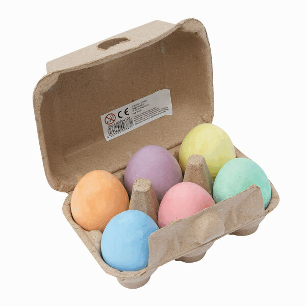 FUNNY EGGS - Stoepkrijtset