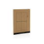 Daily Notes Binder 3-in-1 hervulbaar PU notitieboek, zwart