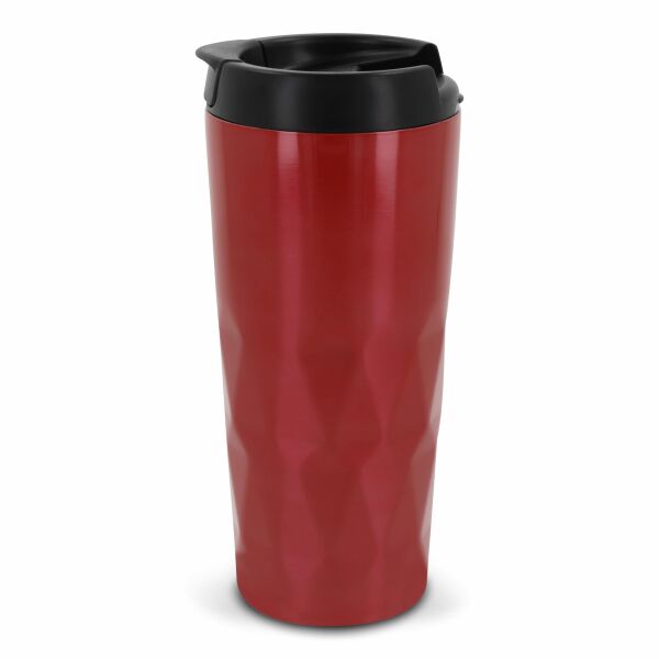 Thermobeker diamant 450ml - Rood Thermobeker diamant 450ml - Rood