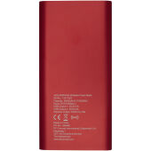 Juice 8000 mAh draadloze powerbank - Rood