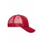 5 Panel Retro Mesh Cap red/red one size