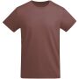 Breda biologisch katoenen herenshirt met korte mouwen - Pale Red - M
