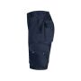 TWO-TONE MULTI-POCKET BERMUDA SHORTS, NAVY/SKY BLUE, 34, VELILLA