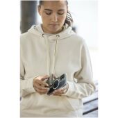 Avis 5000 mAh RCS powerbank van gerecycled aluminium met magneetsluiting - Donkermetaal