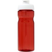 H2O Active® Eco POP Base 650 ml sportfles met kanteldeksel - Rood/Wit