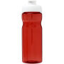 H2O Active® Eco Base 650 ml sportfles met kanteldeksel - Rood/Wit