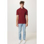 IQONIQ Yosemite gerecycled katoen pique polo, bordeauxrood (XXXL)