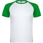 White/Fern green