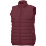Pallas dames gerecycleerde geïsoleerde bodywarmer - Diep bordeauxrood - XS