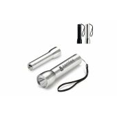Powerbank zaklamp 2200mAh - Zilver