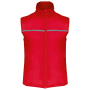 Runner- Gilet met meshvoering Red XXL Runner- Gilet met meshvoering Red XXL