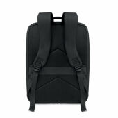 CITYFLOW - RPET rugzak met vacuümzak 18L - Zwart