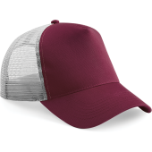Burgundy / Light Grey