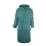 Bathrobe Hooded - Petrol